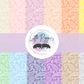 Printed Vinyl - Pastel Paisley