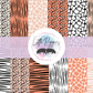 Printed Vinyl - Blush Safari