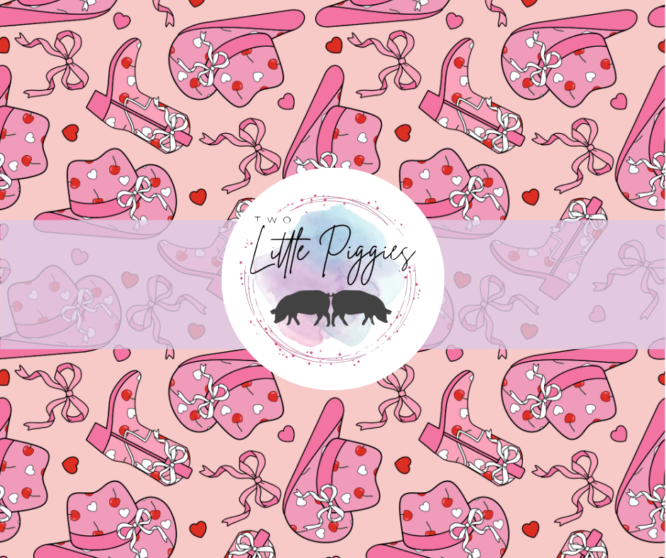 Printed Vinyl - Cherry Cowgirl