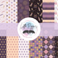 Printed Vinyl - New Year  - Purple