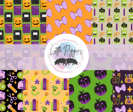 Printed Vinyl - Sassy Society - Spooky School