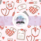 Printed Vinyl - Valentine - Nurse