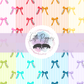 Printed Vinyl - God's Daughter Bows