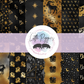 Printed Vinyl - Capricorn - Black and Gold