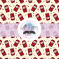 Printed Vinyl - Dr Pepper - Cream
