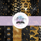 Printed Vinyl - Pisces - Black and Gold