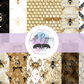 Printed Vinyl - Bumbling Bees