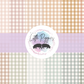 Printed Vinyl - Checkers - Fall