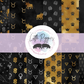 Printed Vinyl - Taurus - Black and Gold