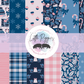 Printed Vinyl - Winter Blush