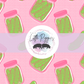 Printed Vinyl -Pickle Me Pink