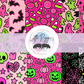Printed Vinyl - Halloween - Neon Halloween