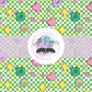 Printed Vinyl - St. Patrick's - Lucky Charms Checkered