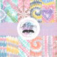 Printed Vinyl - Pastel Tie Dye
