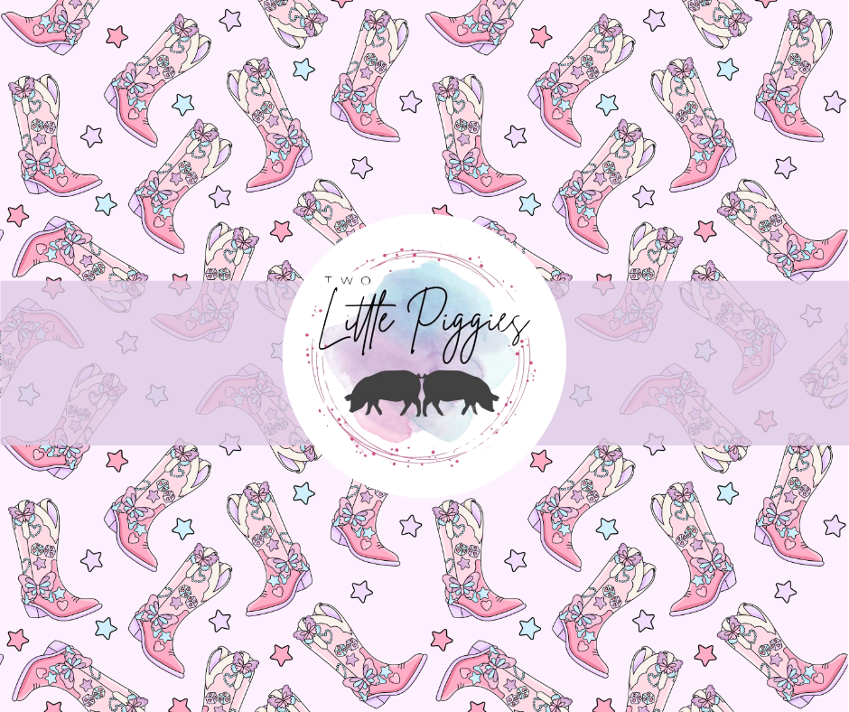 Printed Vinyl - Lover Cowgirl Boot