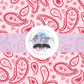 Printed Vinyl - Valentine - Paisley