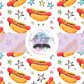 Printed Vinyl - Hotdogs