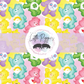 Printed Vinyl - 90's - Carebears