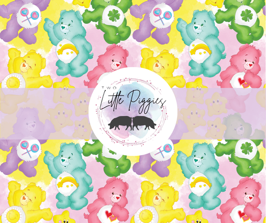 Printed Vinyl - 90's - Carebears