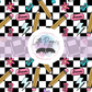 Printed Vinyl - Checkered School