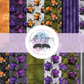 Printed Vinyl - Halloween Floral Collection