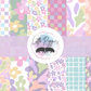 Printed Vinyl - Danish Pastels