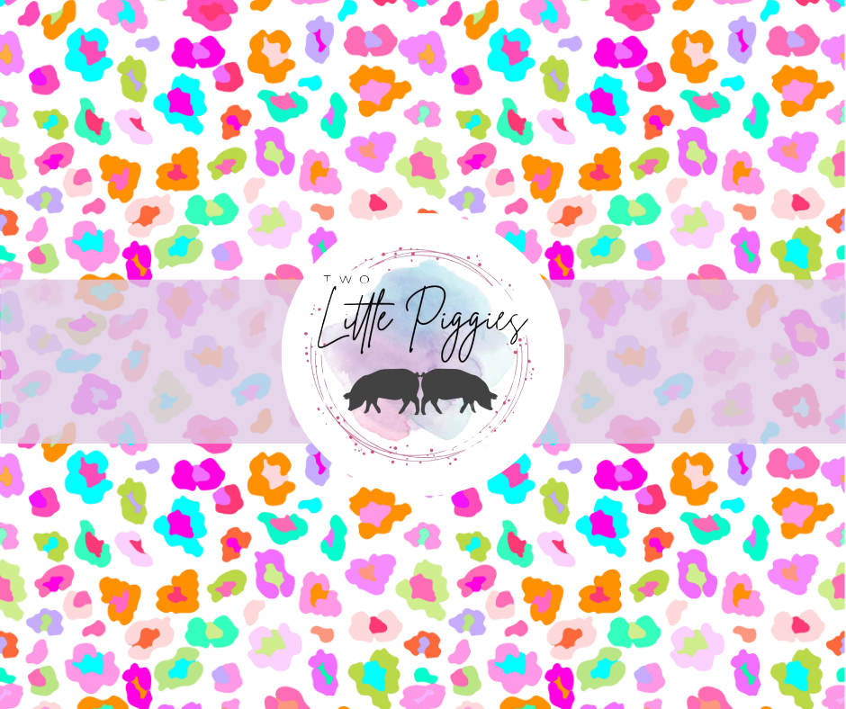 Printed Vinyl - Cutesey Leopard