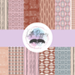 Printed Vinyl - Western Pattern 1 Collection