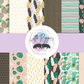 Printed Vinyl - Tropical Leaves Collection