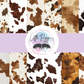 Printed Vinyl - Cowhide Collection