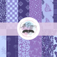 Printed Vinyl - Wisteria