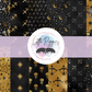 Printed Vinyl - Sagittarius - Black and Gold