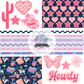 Printed Vinyl - Element Sheet - Disco Cowgirl