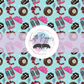 Printed Vinyl - Western Leopard 8 Ball