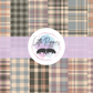 Printed Vinyl - September Plaid