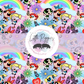 Printed Vinyl - 90's - Powerpuff Girls