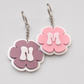 3D Personalized Flower Keychain