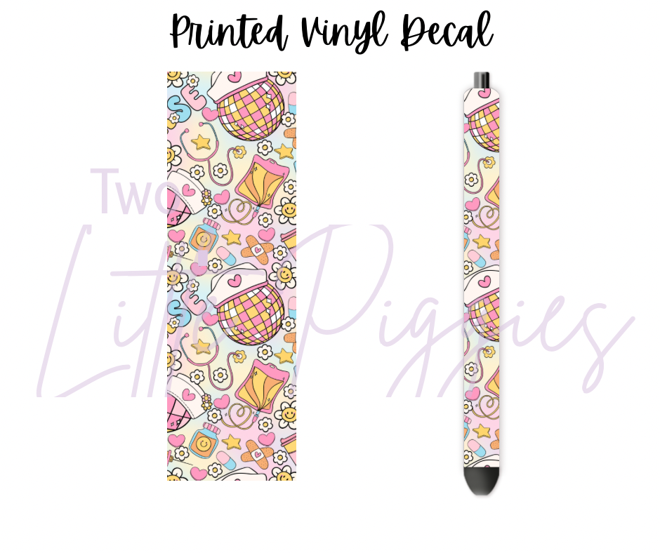 Printed Vinyl - Springtime Nurse