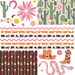 Printed Vinyl - Element Sheet - Western Cowgirl