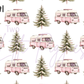 Printed Vinyl - Pink Camping