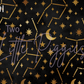 Printed Vinyl - Virgo - Black and Gold
