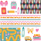 Printed Vinyl - Element Sheet - Retro School