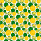Printed Vinyl - Cheer - Green and Yellow