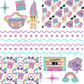 Printed Vinyl - Element Sheet - 90s Kid