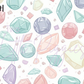 Printed Vinyl - Pastel Gems