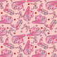 Printed Vinyl - Cherry Cowgirl
