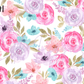 Printed Vinyl - Blissful Floral