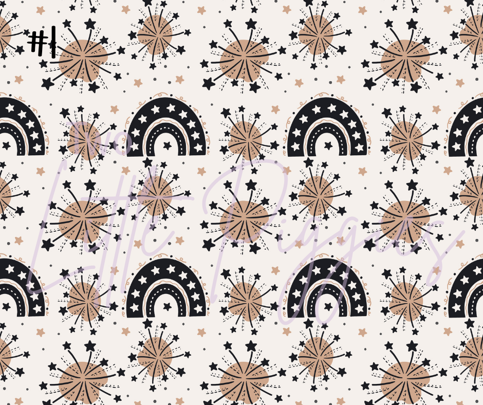 Printed Vinyl - Boho New Year