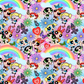 Printed Vinyl - 90's - Powerpuff Girls