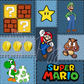 Printed Vinyl - Patchwork - Super Mario